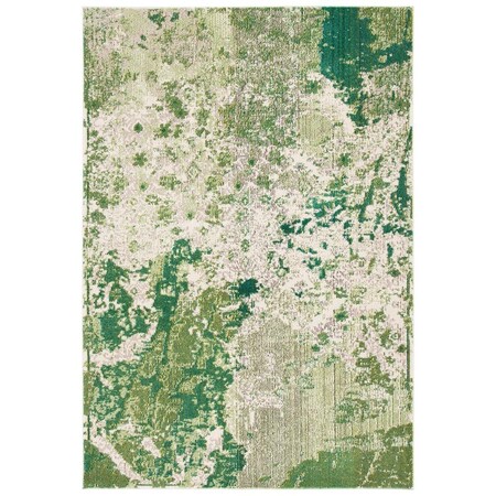 Safavieh Madison 400 Contemporary Rectangle Area Rug, Green & Ivory - 8 x 10 ft. MAD499Y-8